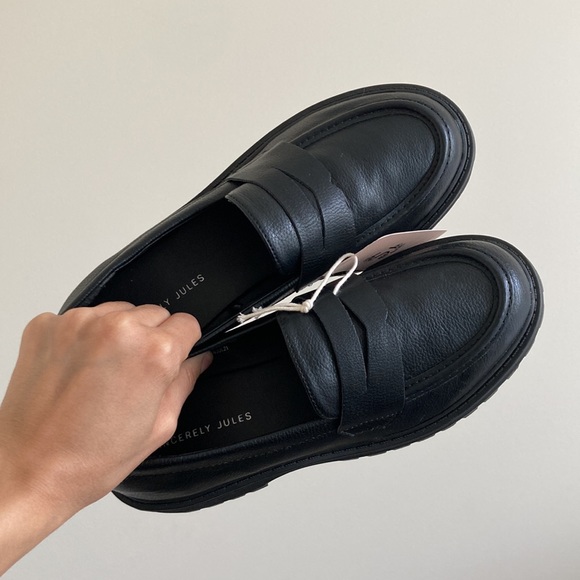 Sincerely Jules Platform Loafers - Picture 4 of 14